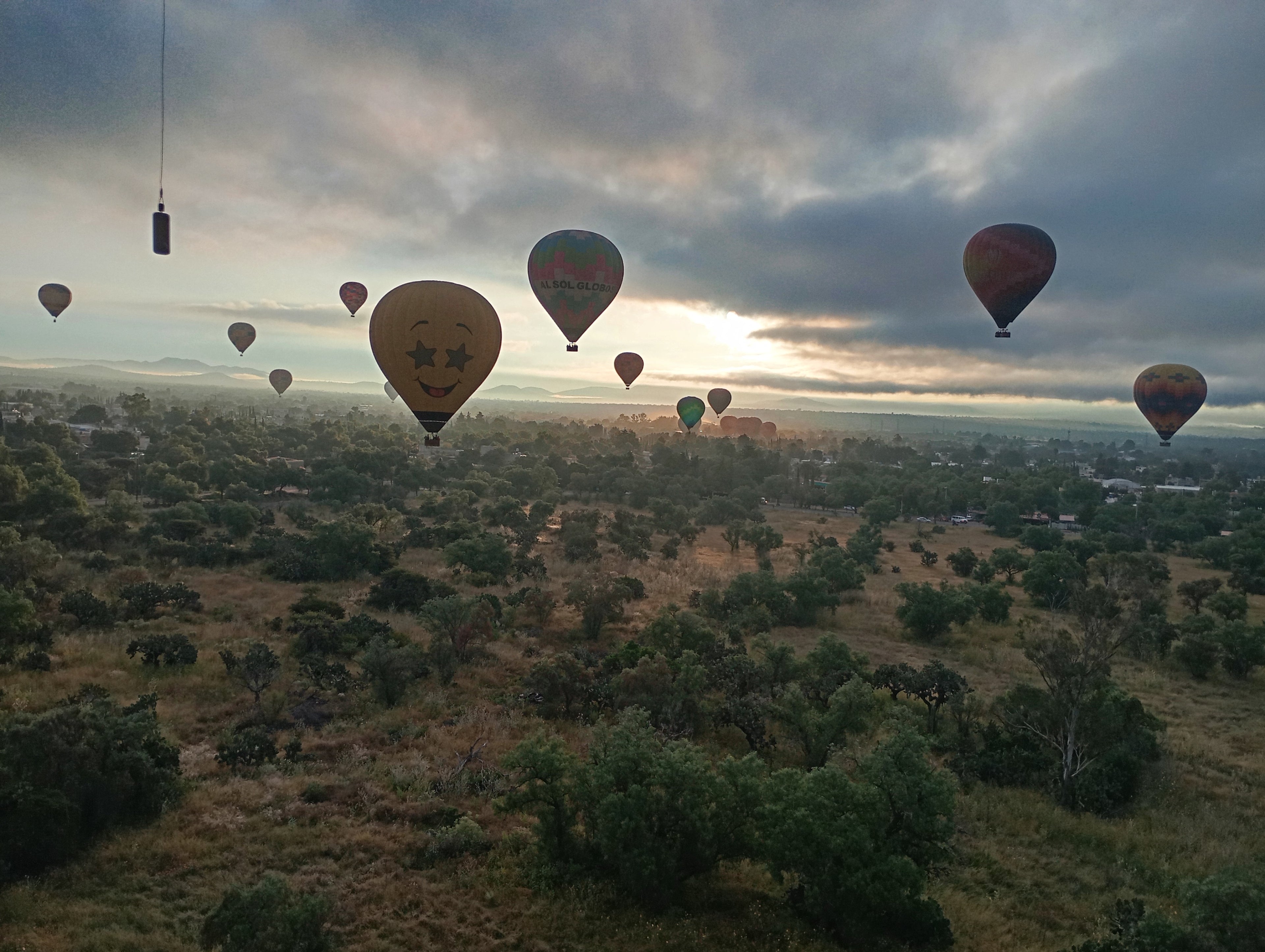 Hot Air Balloon Ride at Teotihuacan