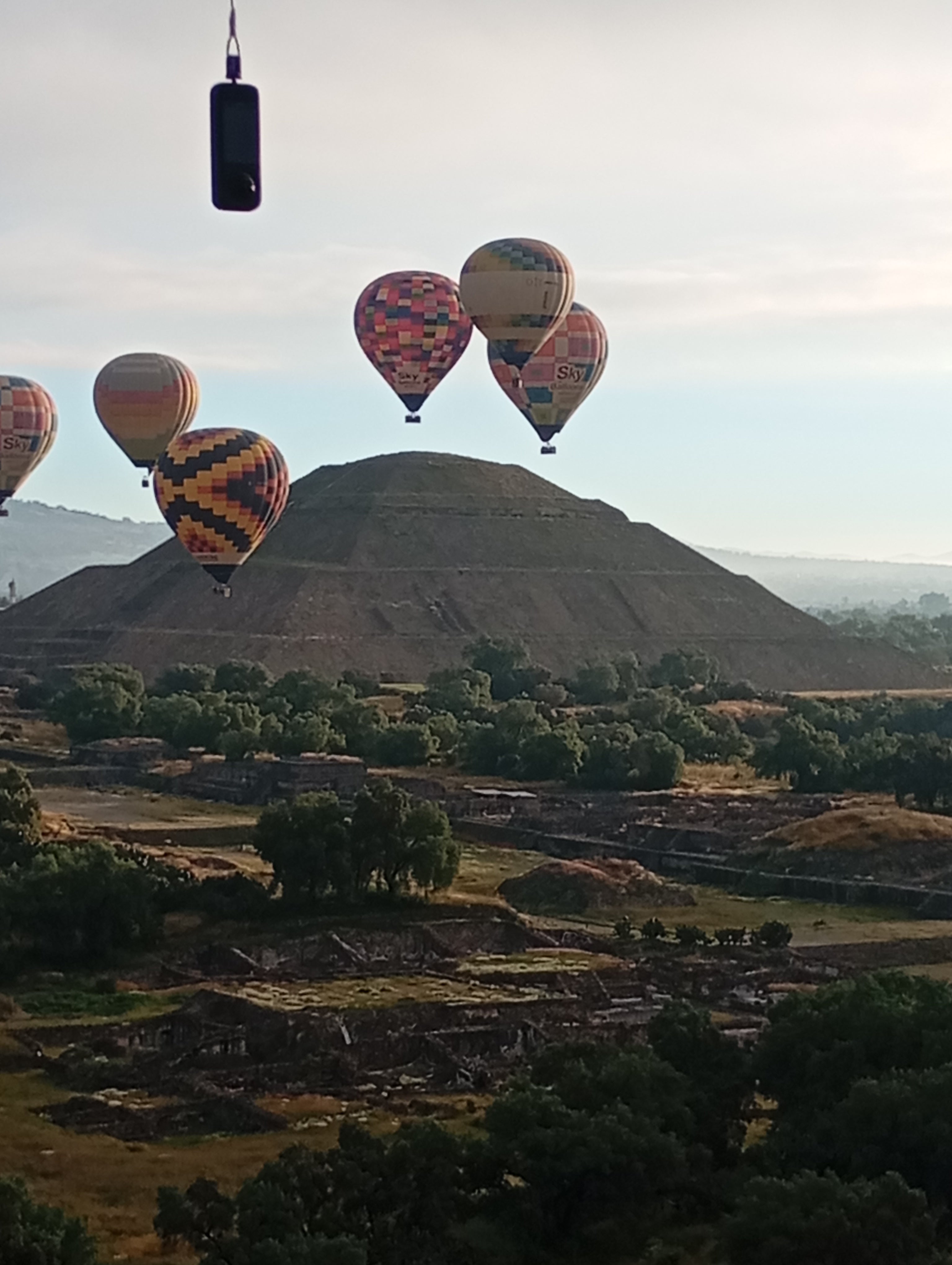 Hot Air Balloon Ride at Teotihuacan