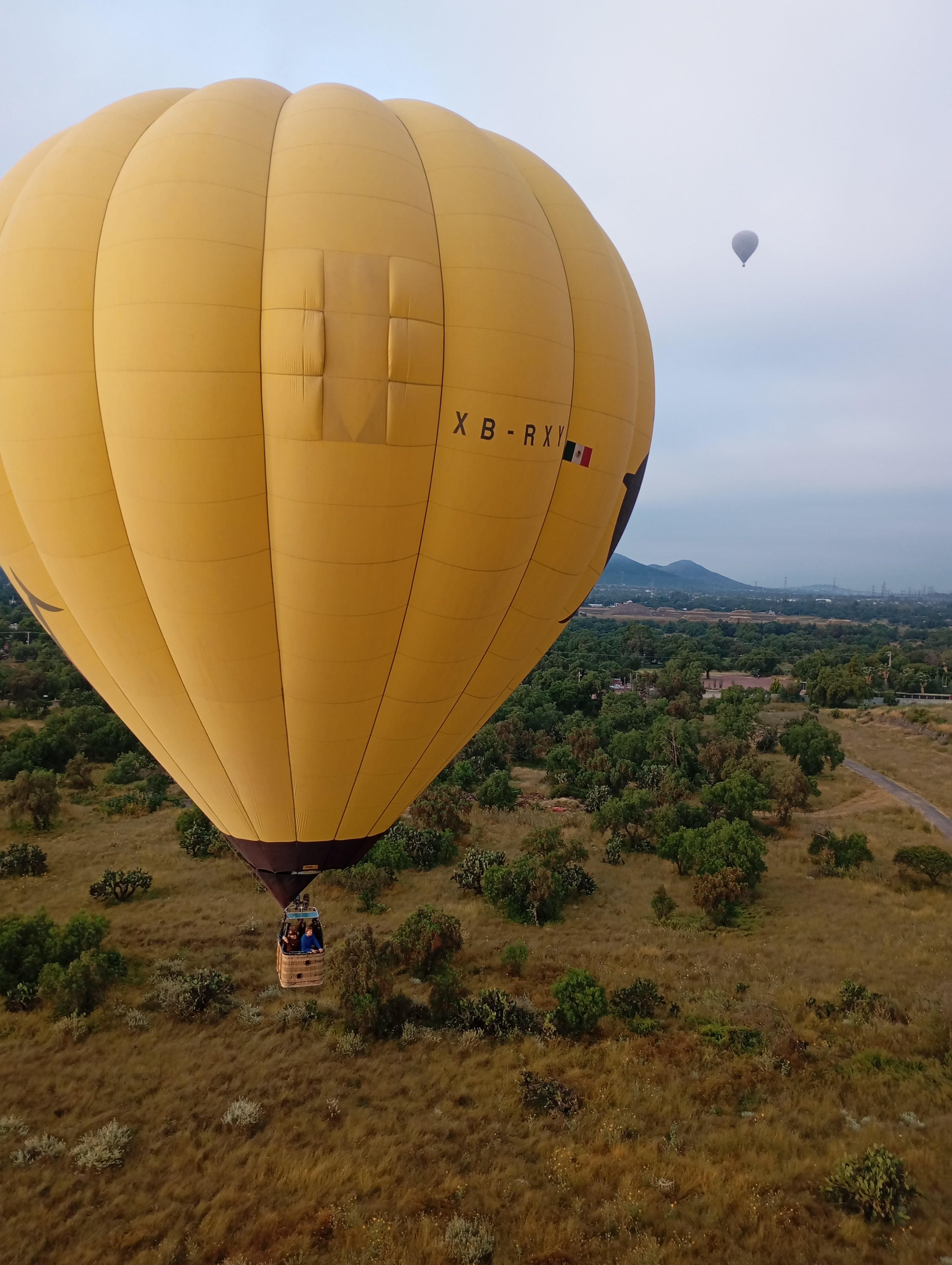 Hot Air Balloon Ride at Teotihuacan