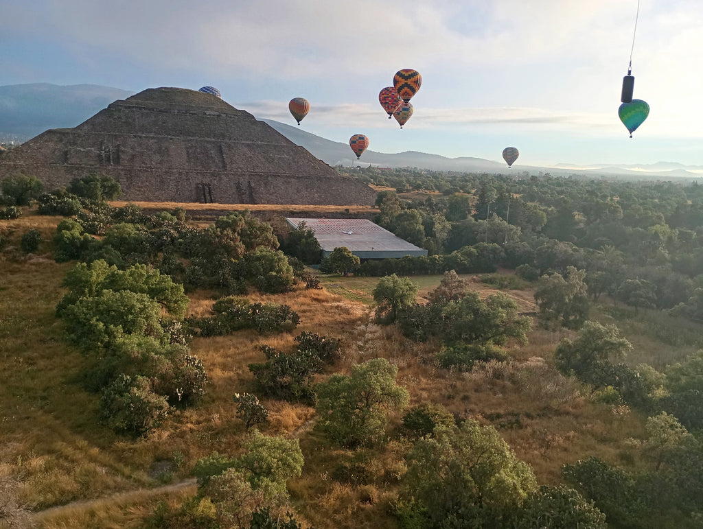 Hot Air Balloon Ride at Teotihuacan