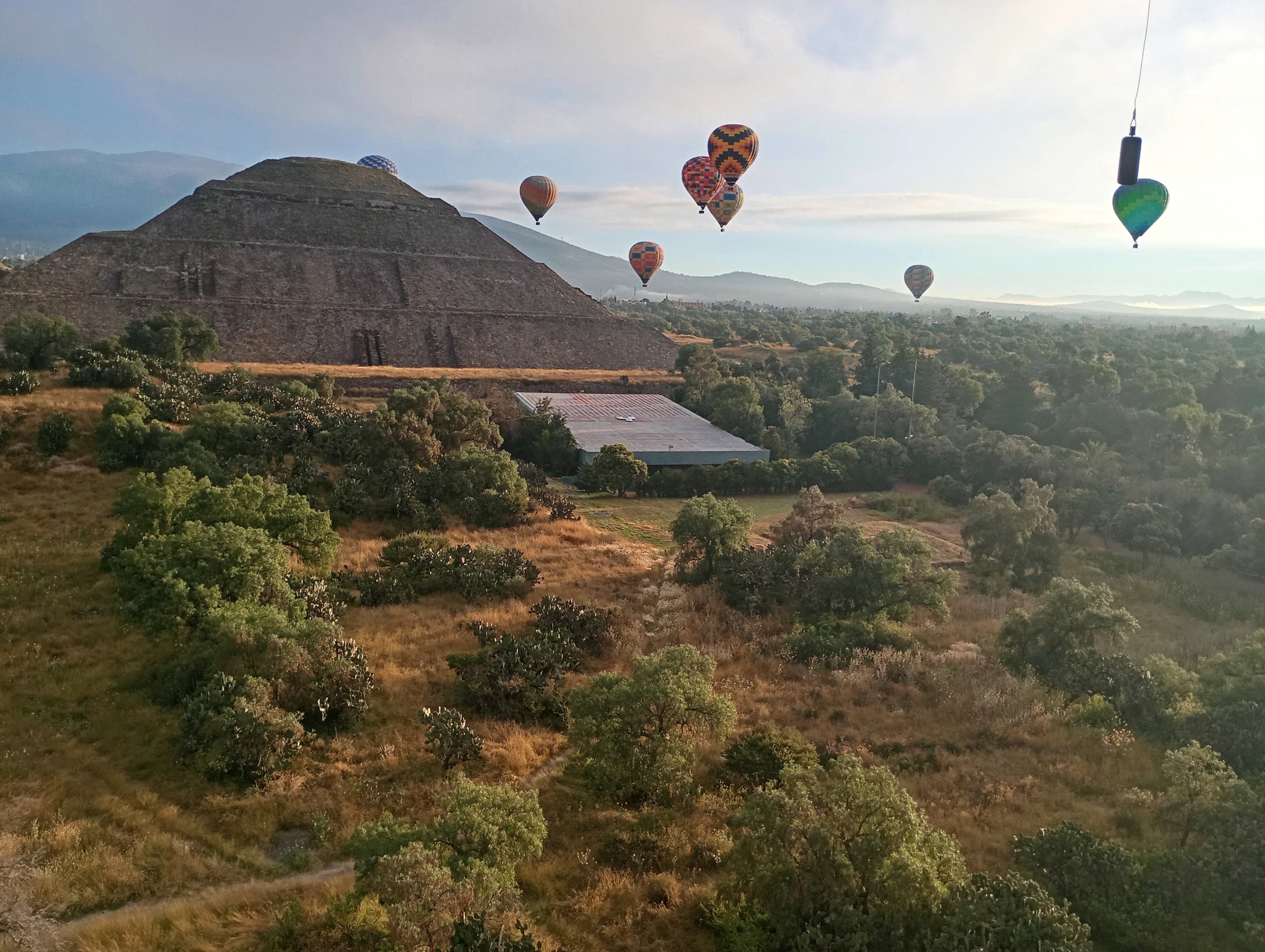 Hot Air Balloon Ride at Teotihuacan