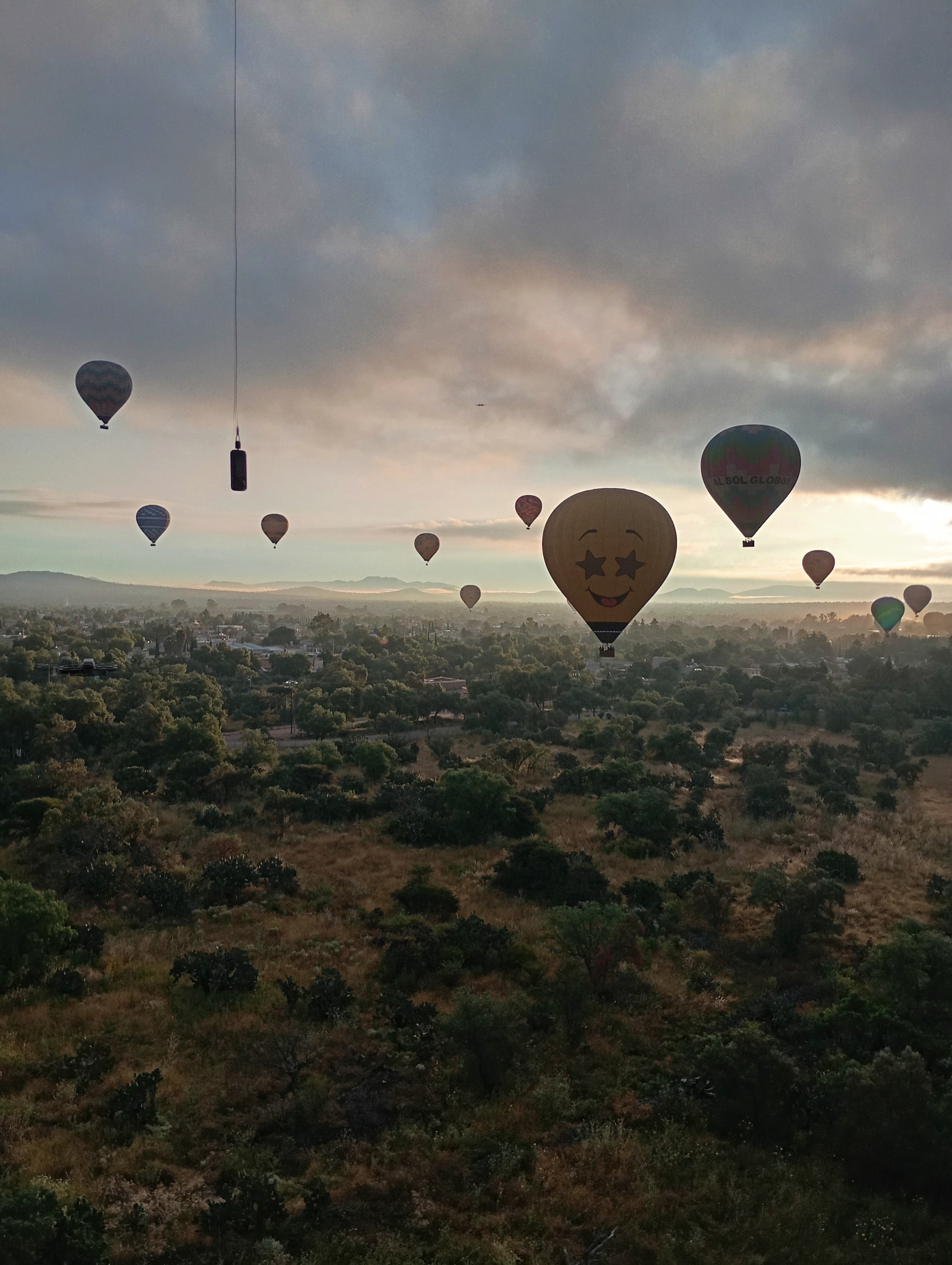 Hot Air Balloon Ride at Teotihuacan